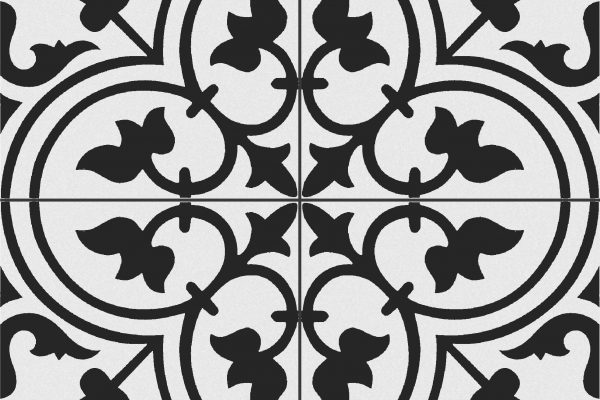 Tudor White Pattern